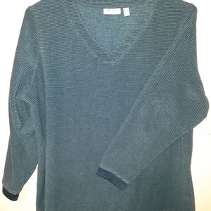 D & Co Microfleece Pullover - Spruce Blue